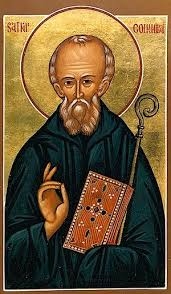 Saint Columba — Apostle of Scotland, icon